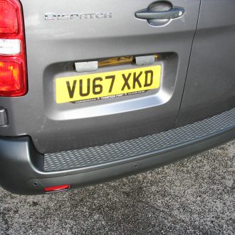 Peugeot expert deals rear bumper protector